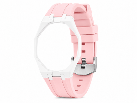 "White Light Pink" Watch Strap (12 o'clock dial)