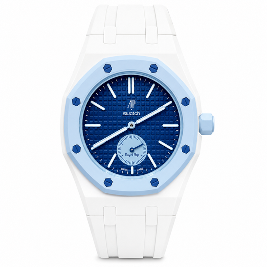 Swatch x Audemars Piguet "Glacier White"