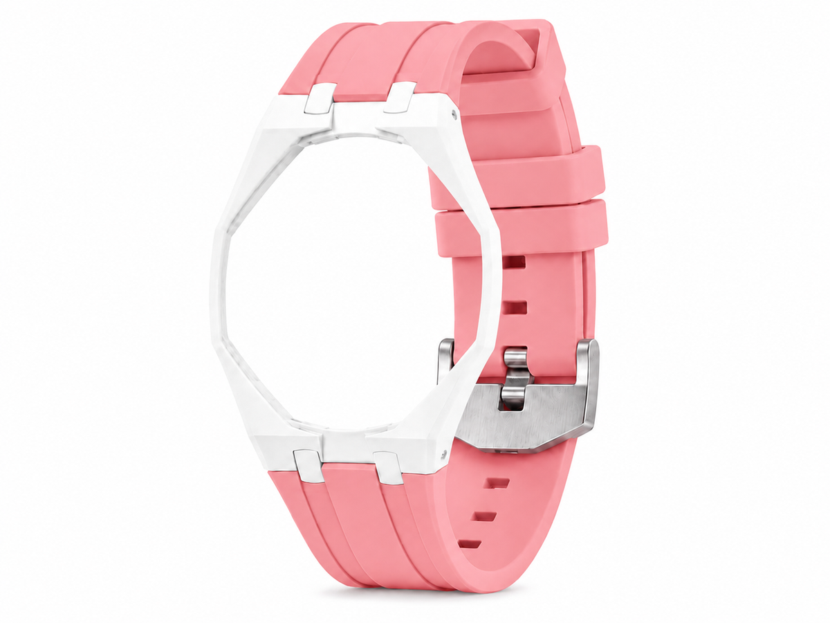 "White Hot Pink" Watch Strap (12 o'clock dial)