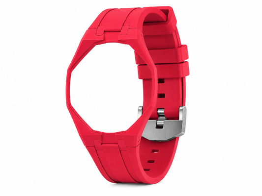 "Ruby Red"Watch Strap (12 o'clock dial)