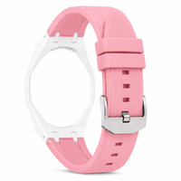 "White Hot Pink" Watch Strap (12 o'clock dial)