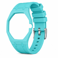 "Ice Blue" Watch Strap (3 o'clock dial)