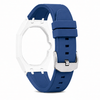 "White Royal Blue" Watch Strap (3 o'clock dial)