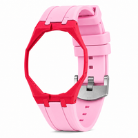 "Red Hot Pink" Watch Strap (12 o'clock dial)