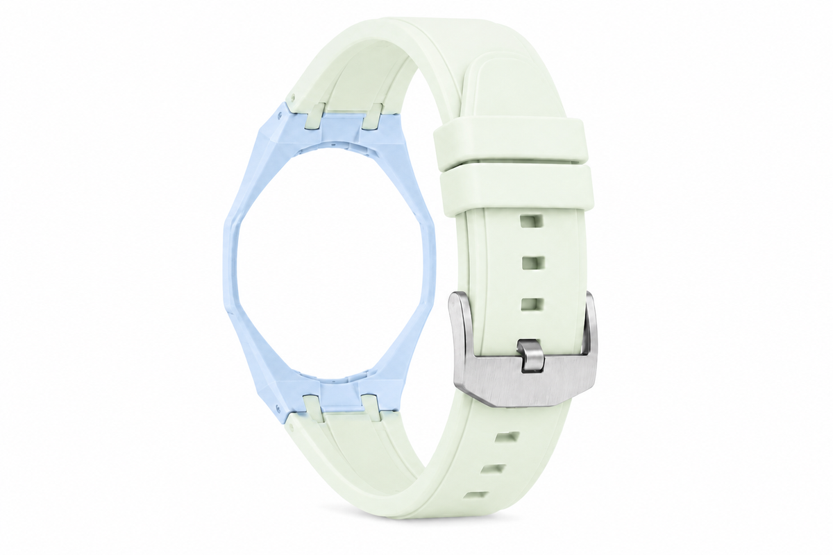 "Baby Blue Mint" Watch Strap (12 o'clock dial)