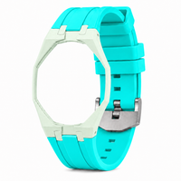 "Mint Hot Blue" Watch Strap (12 o'clock dial)