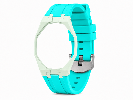 "Mint Hot Blue" Watch Strap (12 o'clock dial)