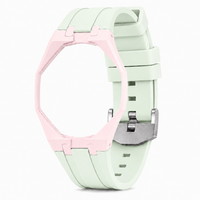 "Light Pink Mint" Watch Strap (12 o'clock dial)