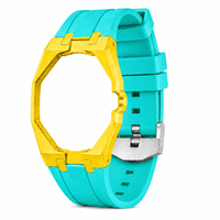 "Yellow Hot Blue" Watch Strap (3 o'clock dial)