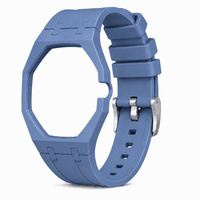 "Light Blue" Watch Strap (3 o'clock dial)