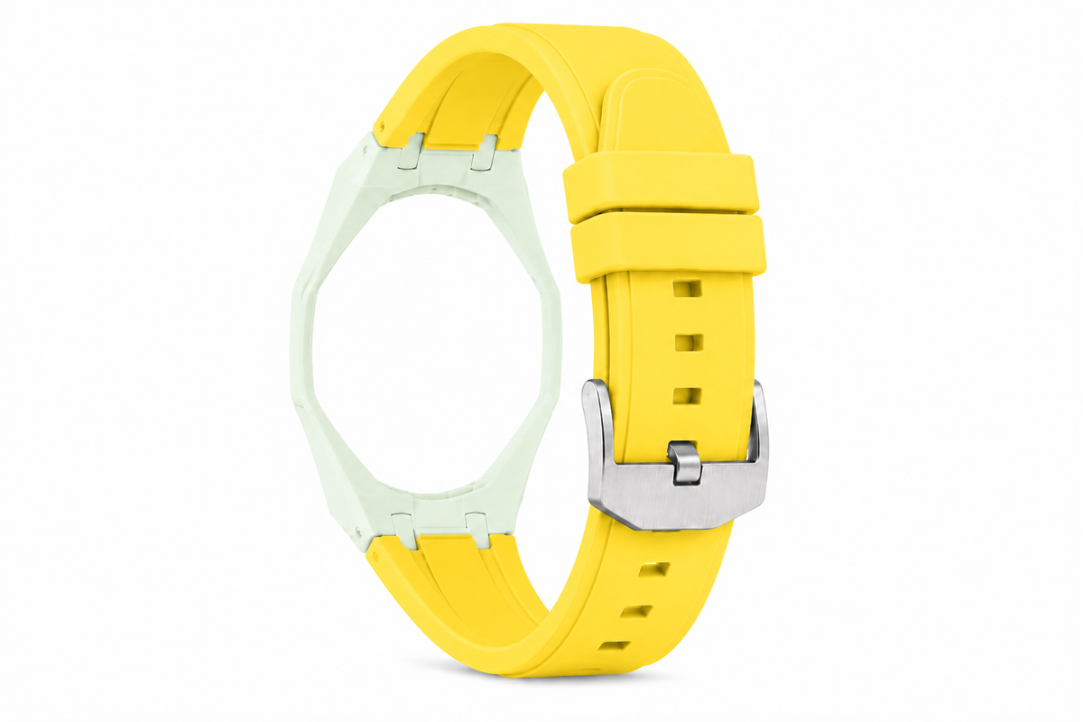 "Mint Yellow" Watch Strap (12 o'clock dial)