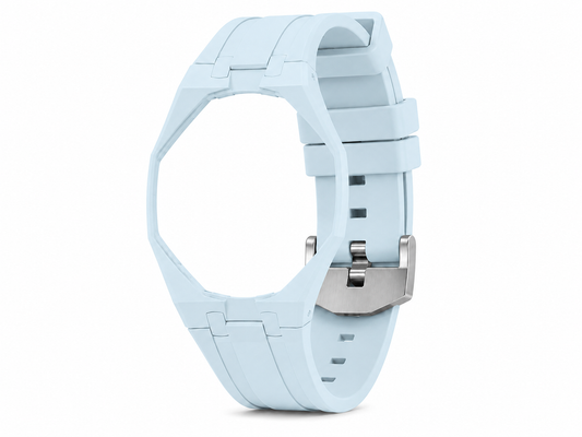 "Pale Blue" Watch Strap (12 o'clock dial)