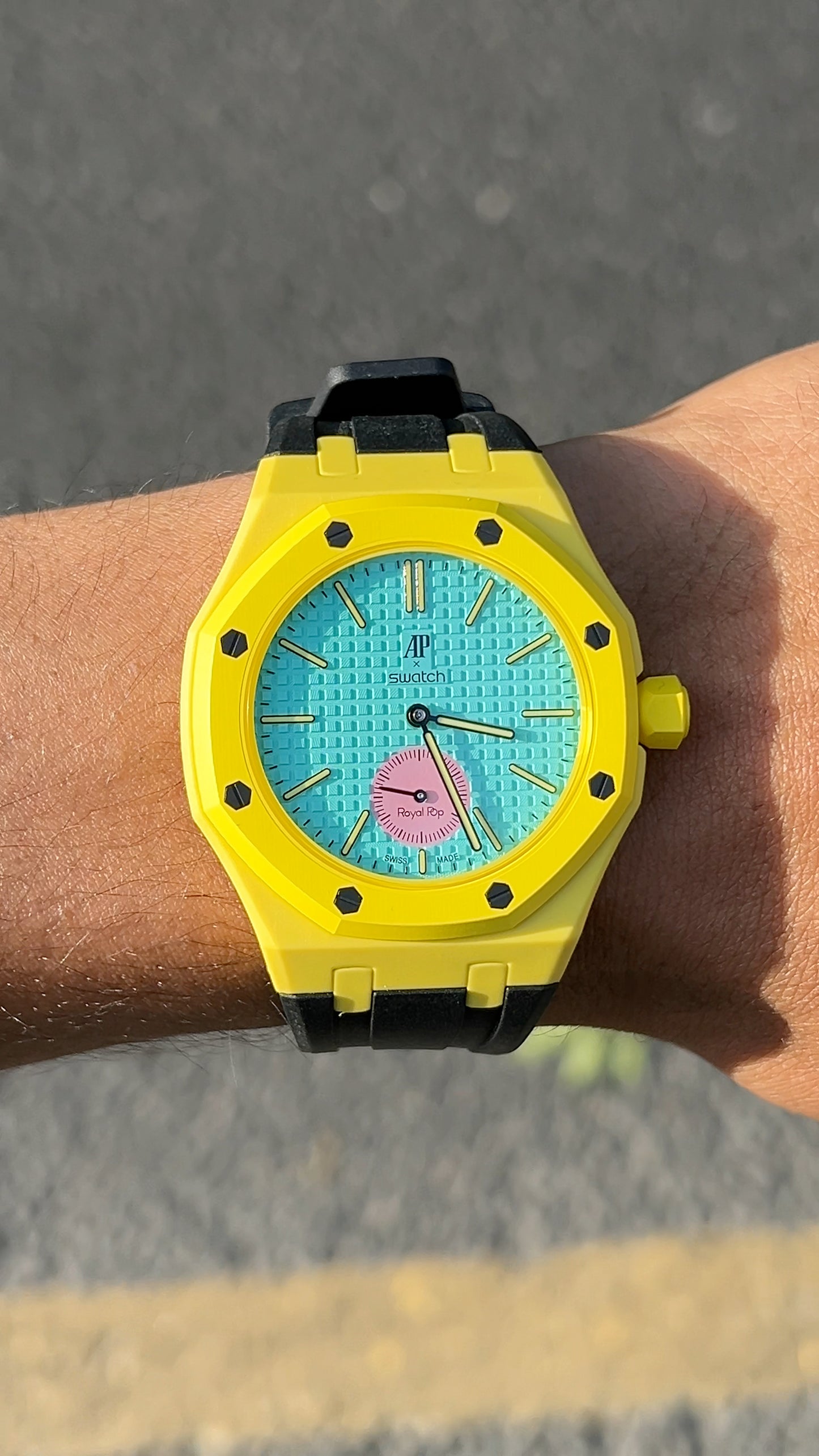 Swatch x Audemars Piguet “Bumblebee”