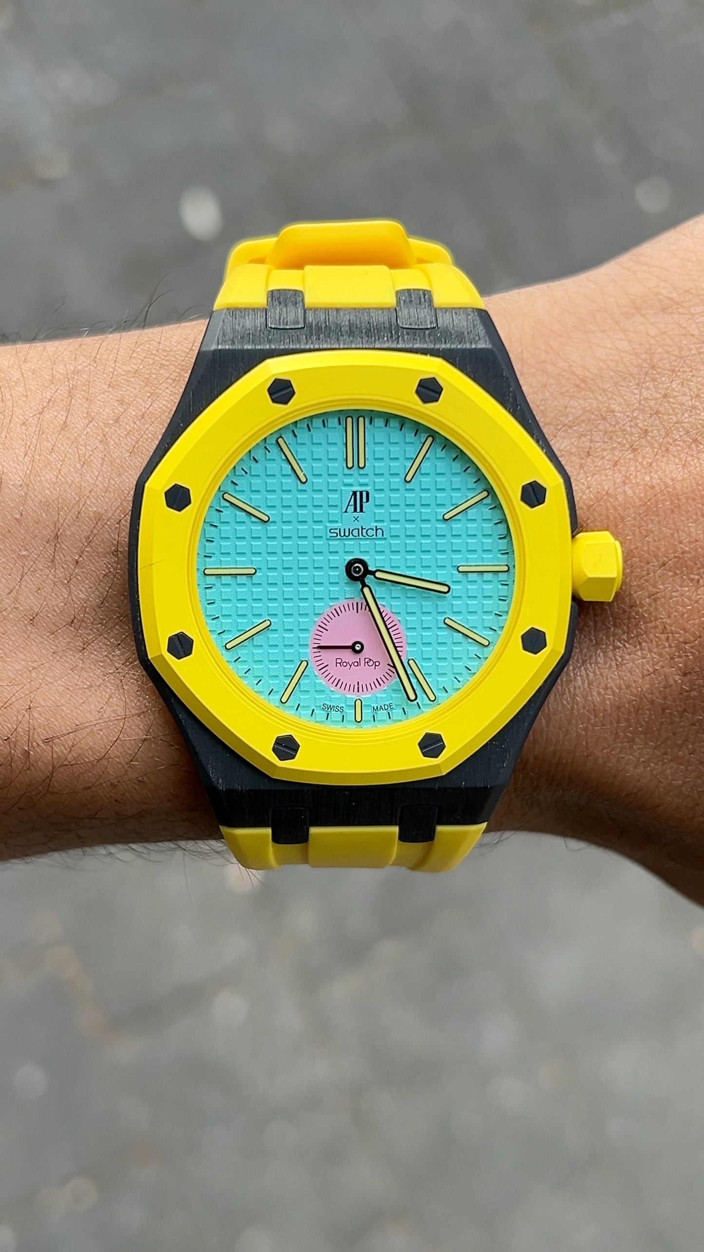 Swatch x Audemars Piguet “Black Canary”