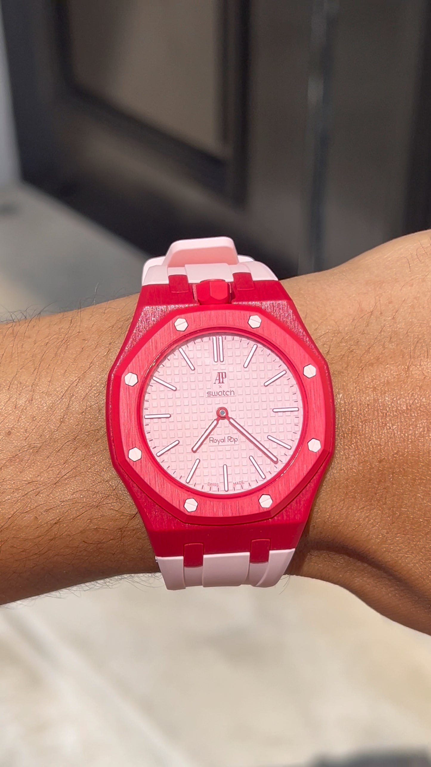 Swatch x Audemars Piguet “Rosa”