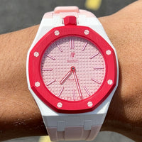 Swatch x Audemars Piguet “Pink Quartz”