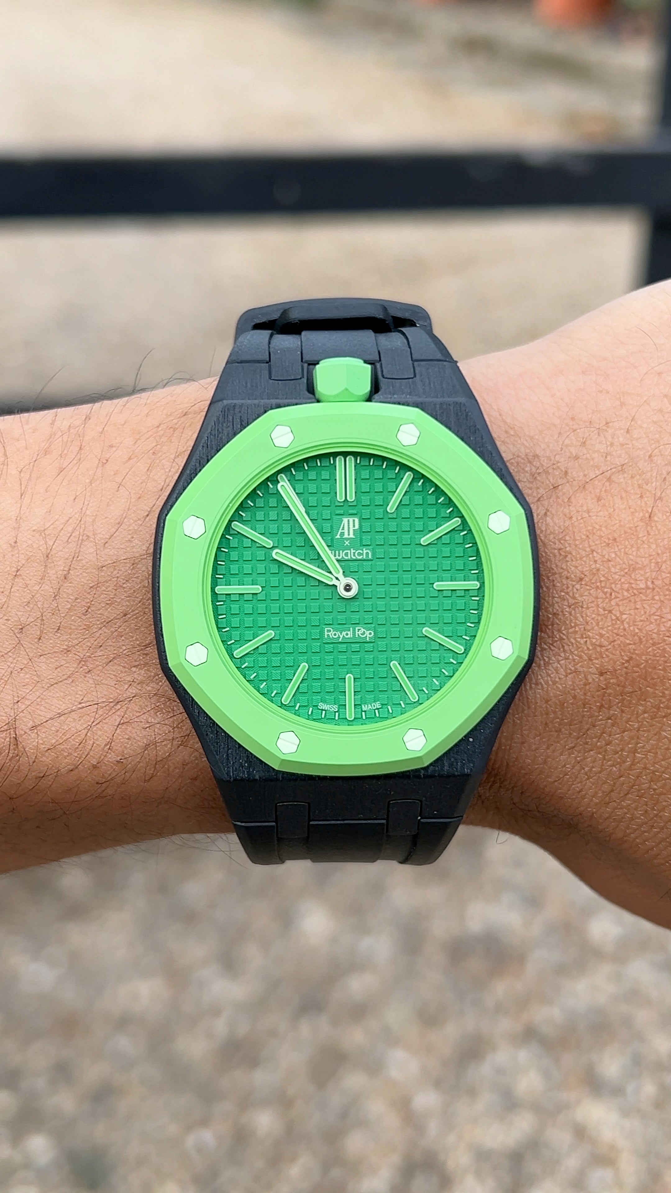 Swatch x Audemars Piguet “Forest Green”