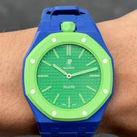 Swatch x Audemars Piguet “Blue Iguana”