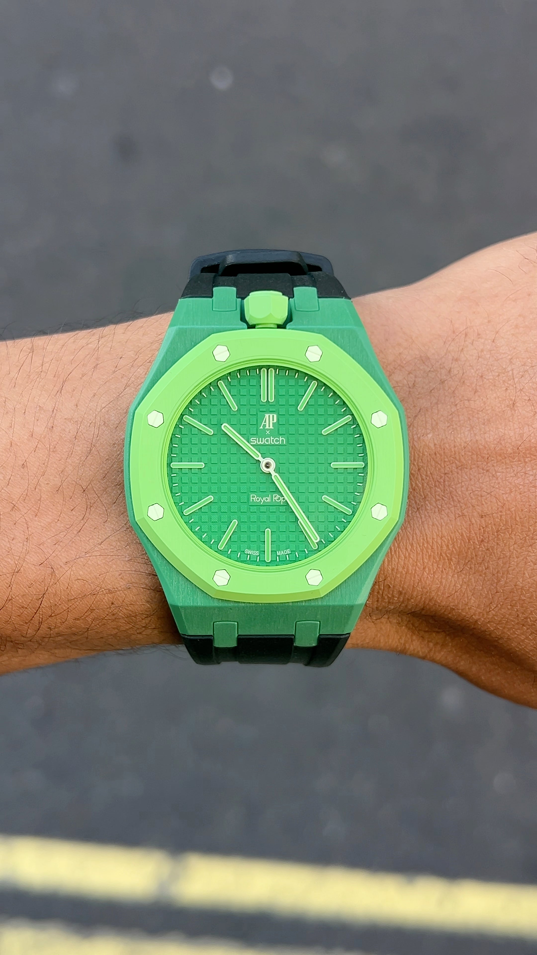 Swatch x Audemars Piguet “Green Ace”
