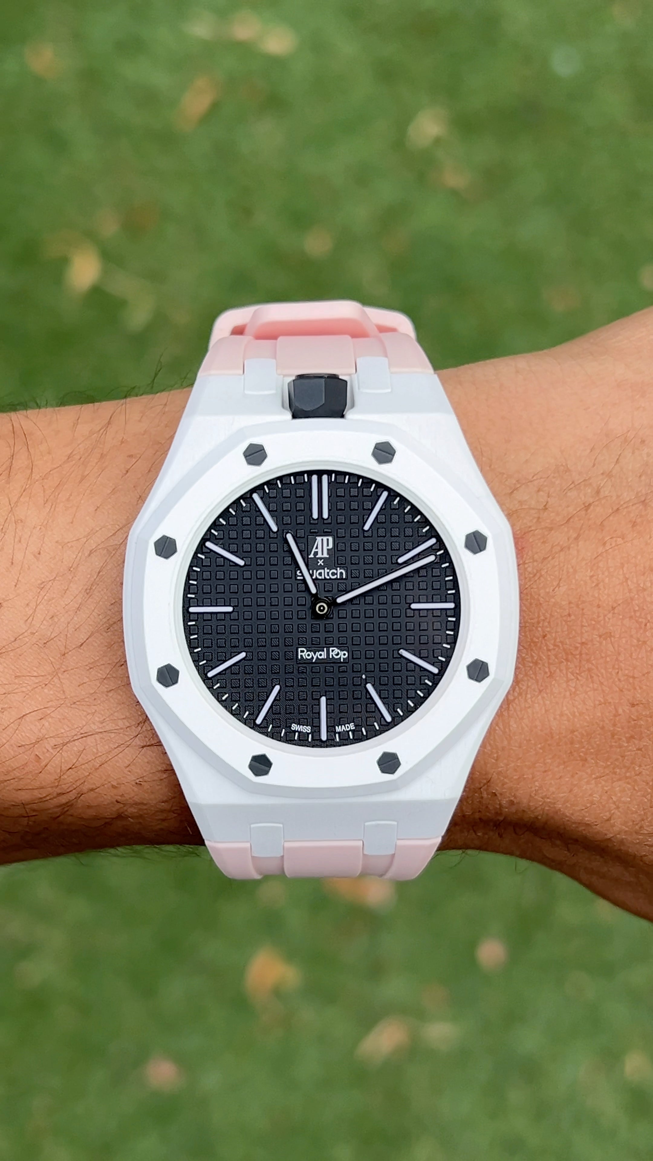 Swatch x Audemars Piguet “Rose Quartz”