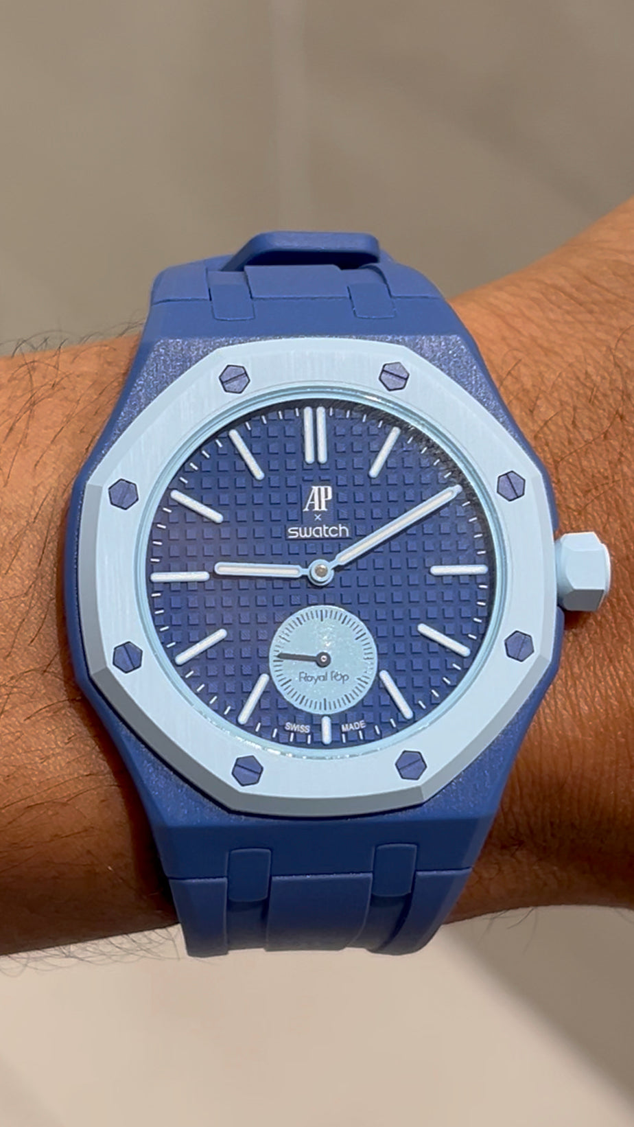 Swatch x Audemars Piguet "Royal Blue"