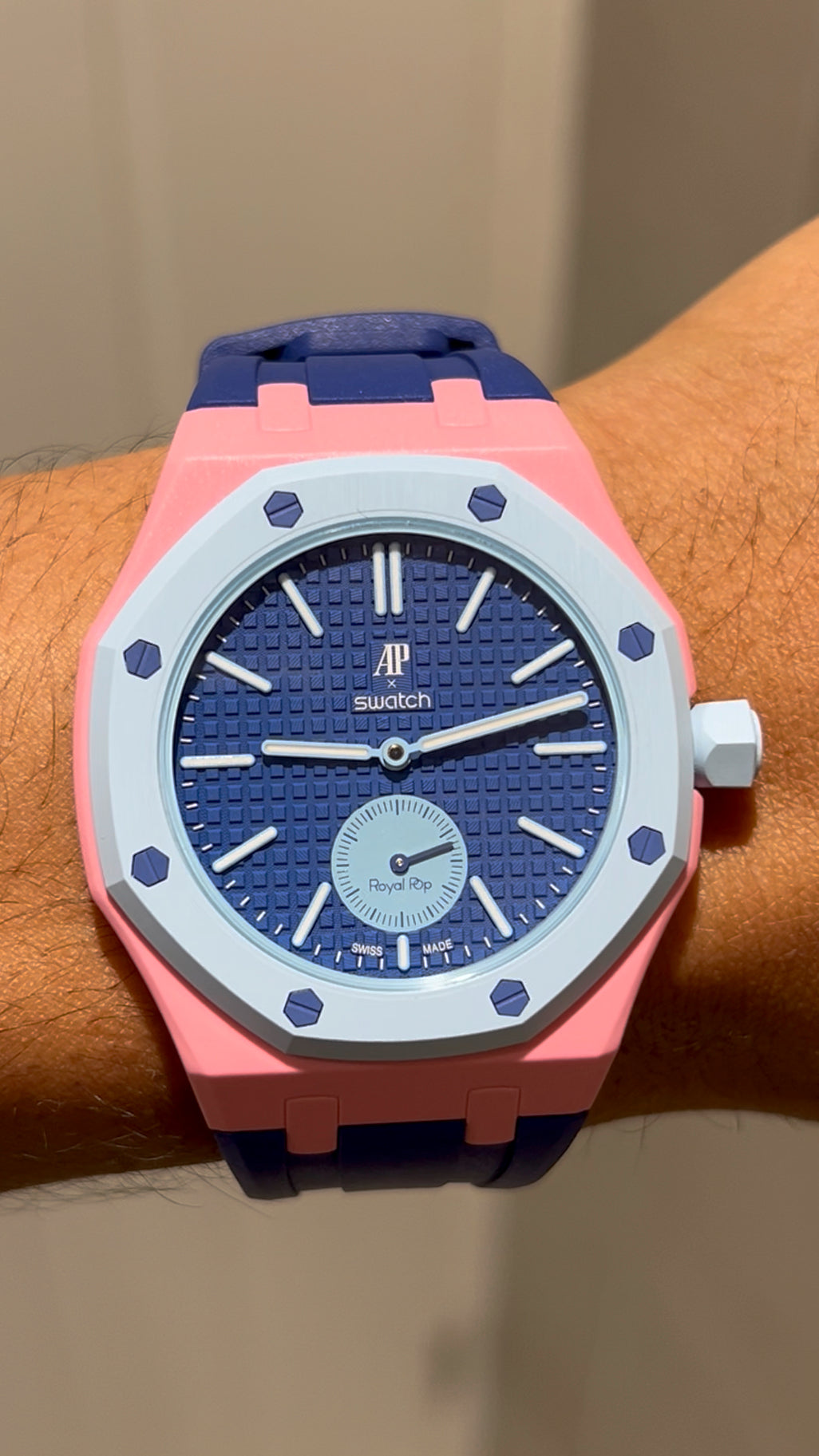 Swatch x Audemars Piguet "Royal Pink"