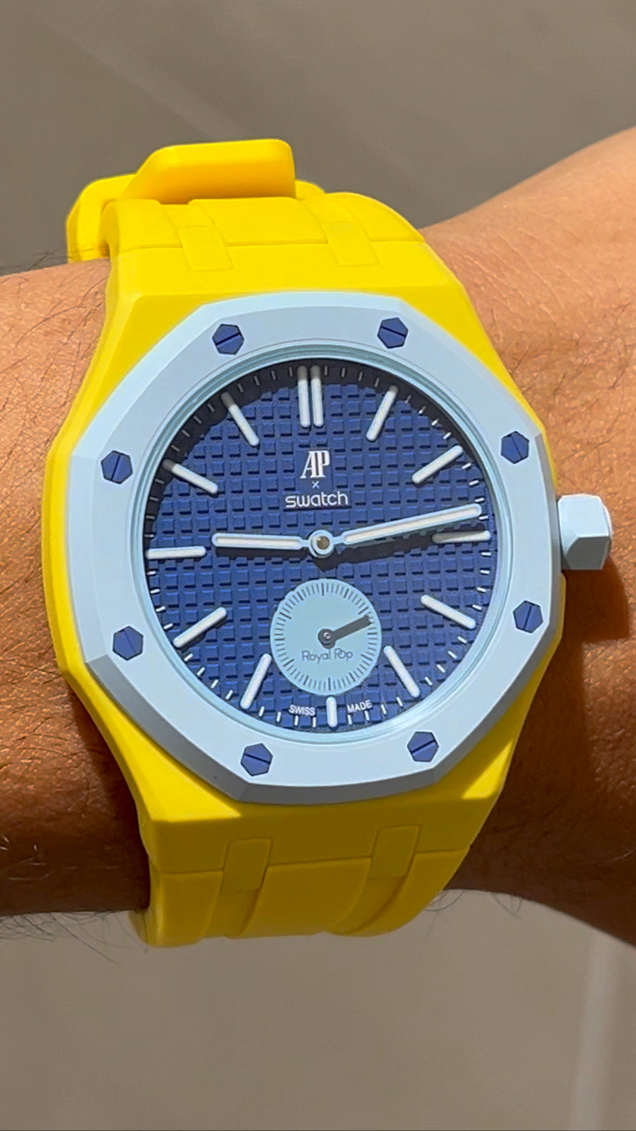 Swatch x Audemars Piguet "Canary Yellow"