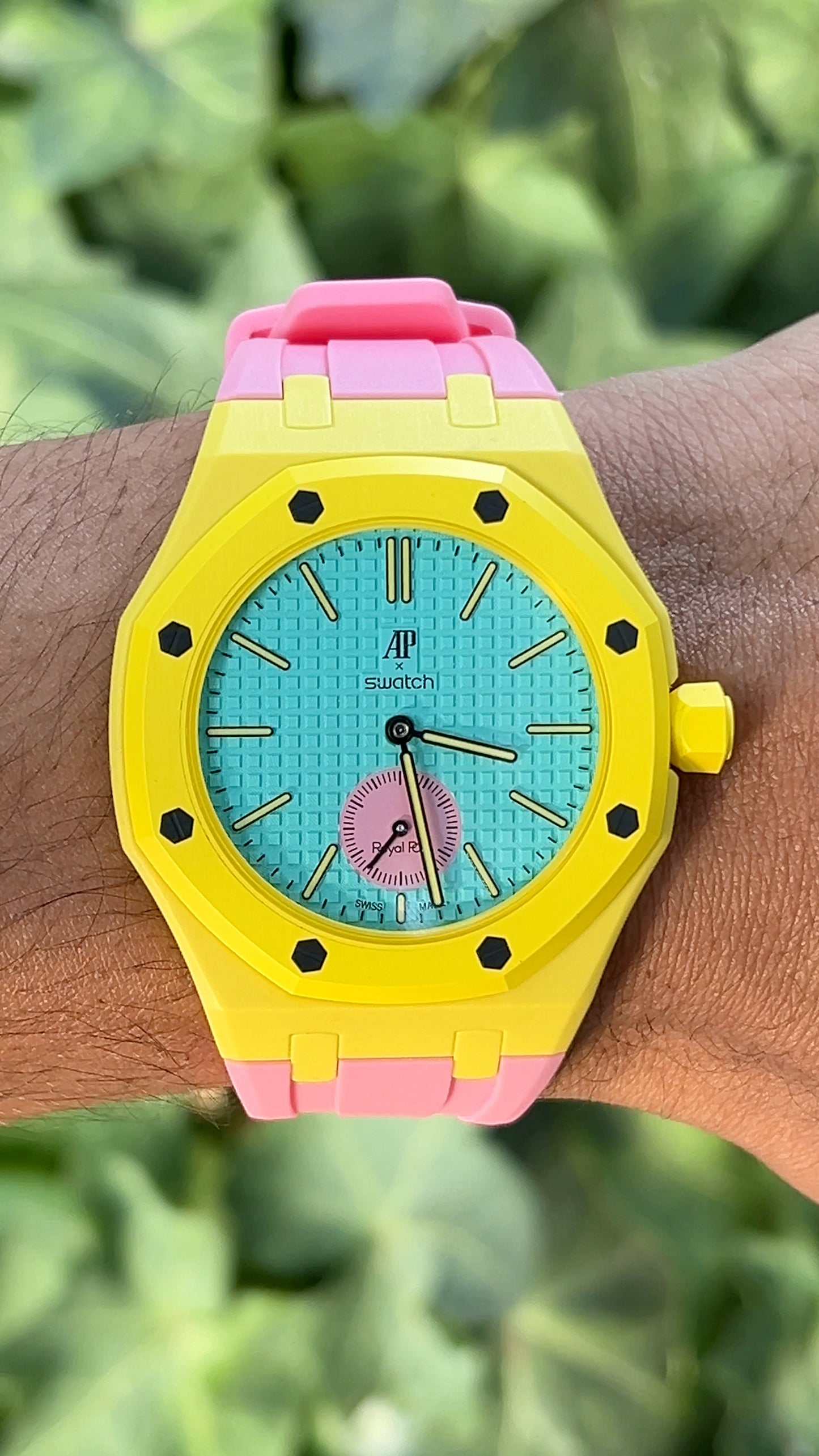 Swatch x Audemars Piguet “Pink Lemonade”