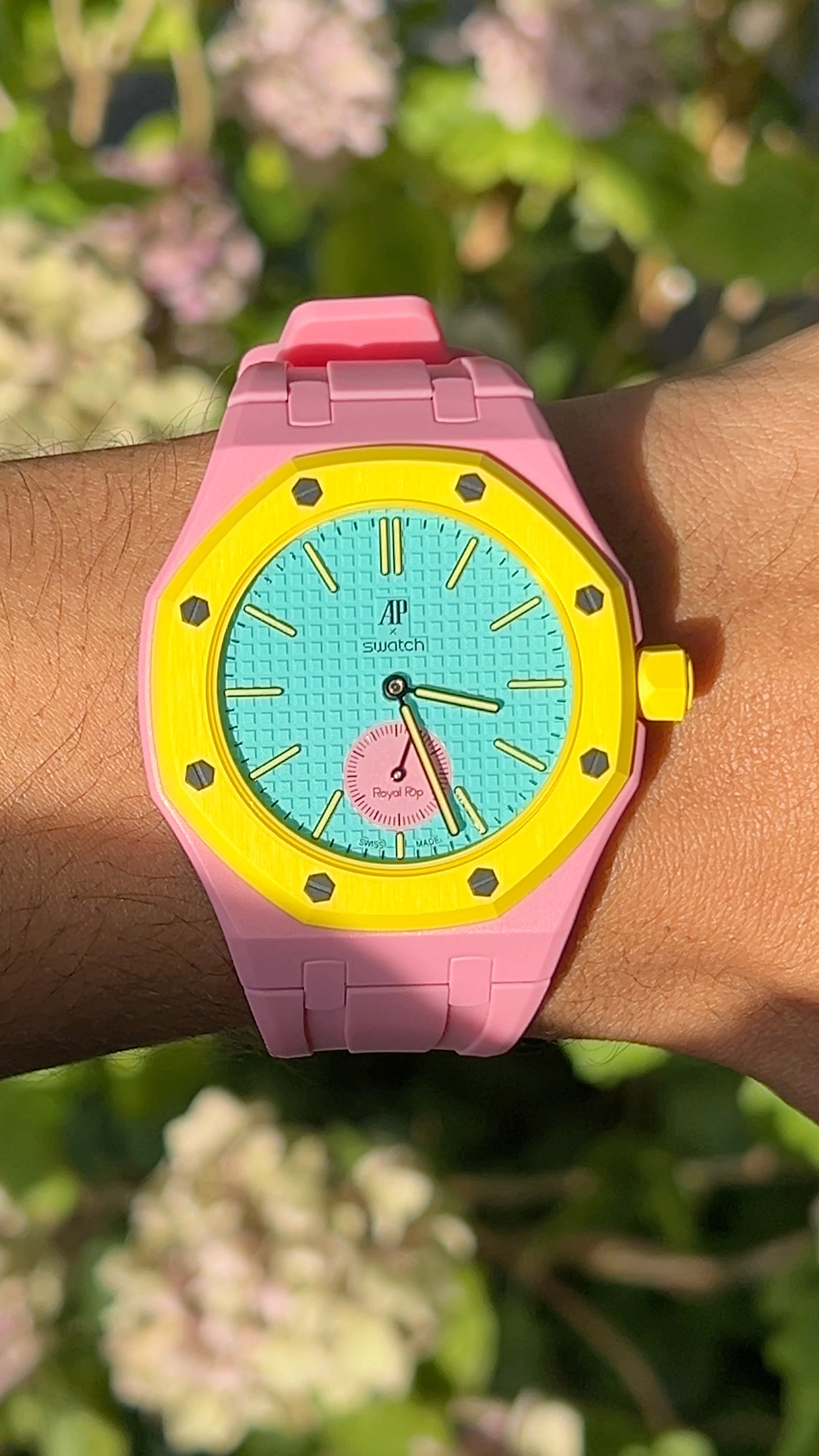 Swatch x Audemars Piguet "Guava"