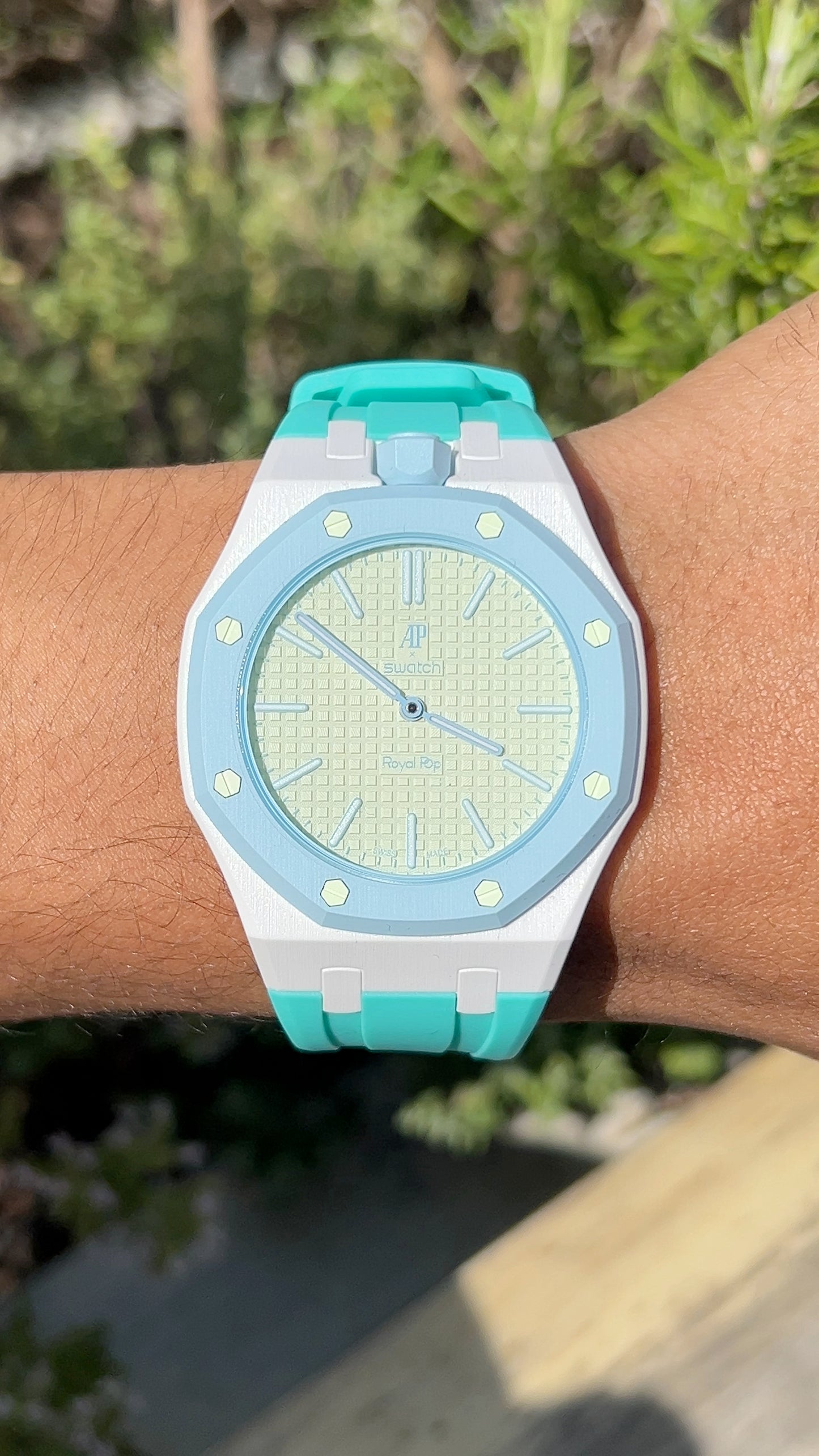 Swatch x Audemars Piguet "Turtle Bay"