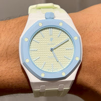 Swatch x Audemars Piguet "White Lime"