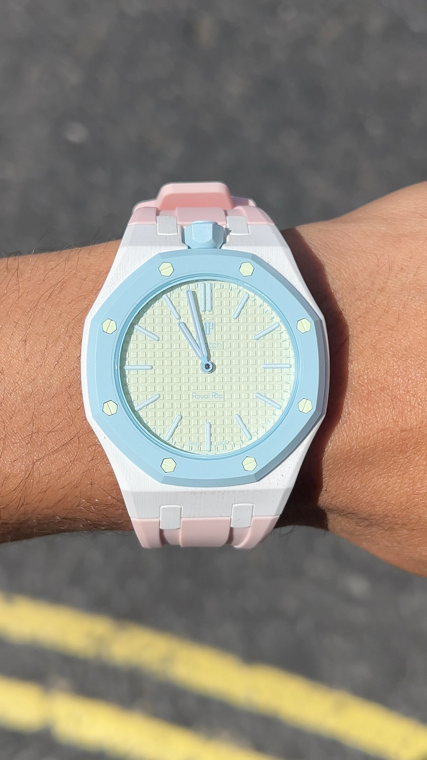 Swatch x Audemars Piguet "Pink Ice"