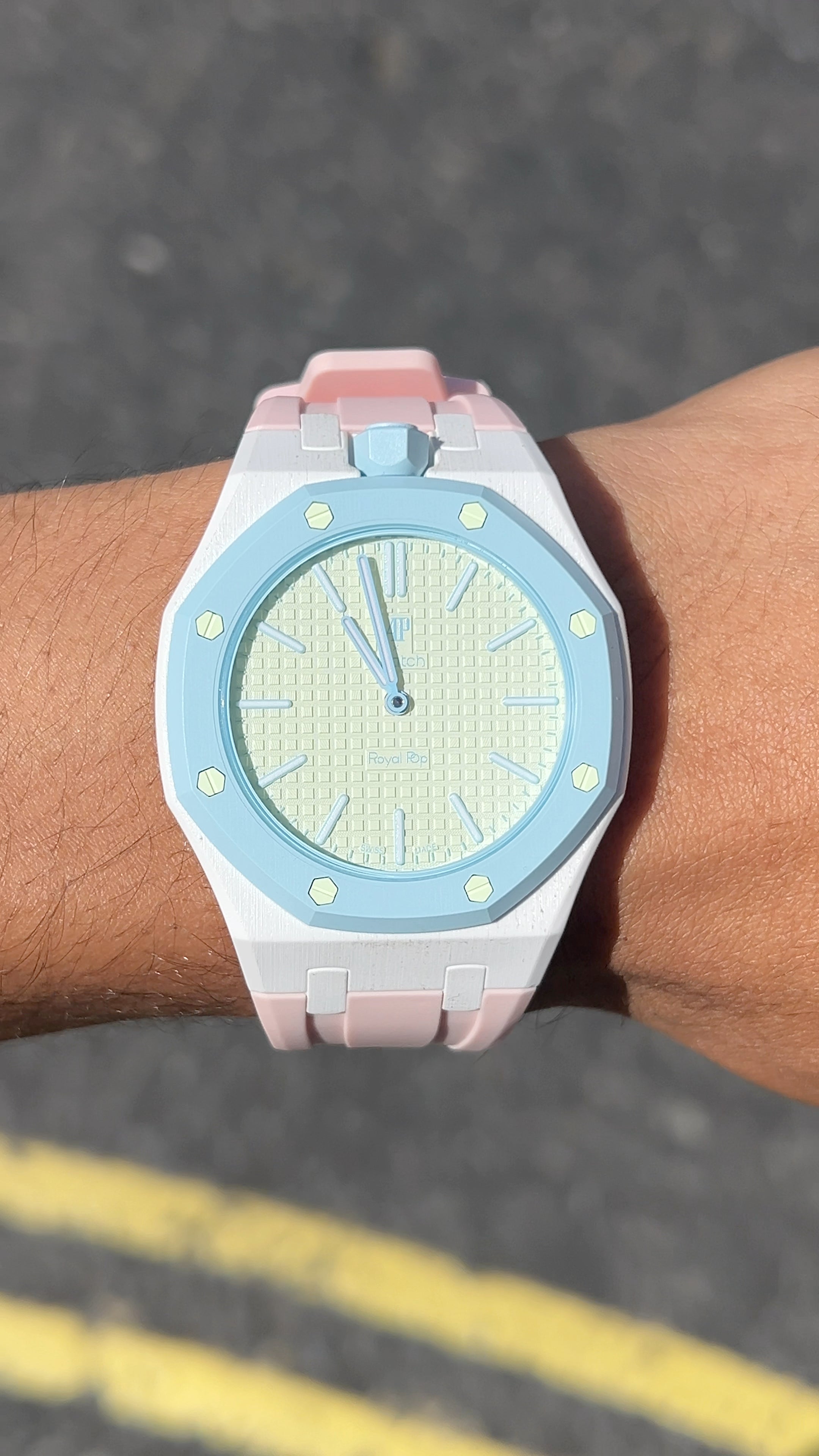 Swatch x Audemars Piguet "Pink Ice"