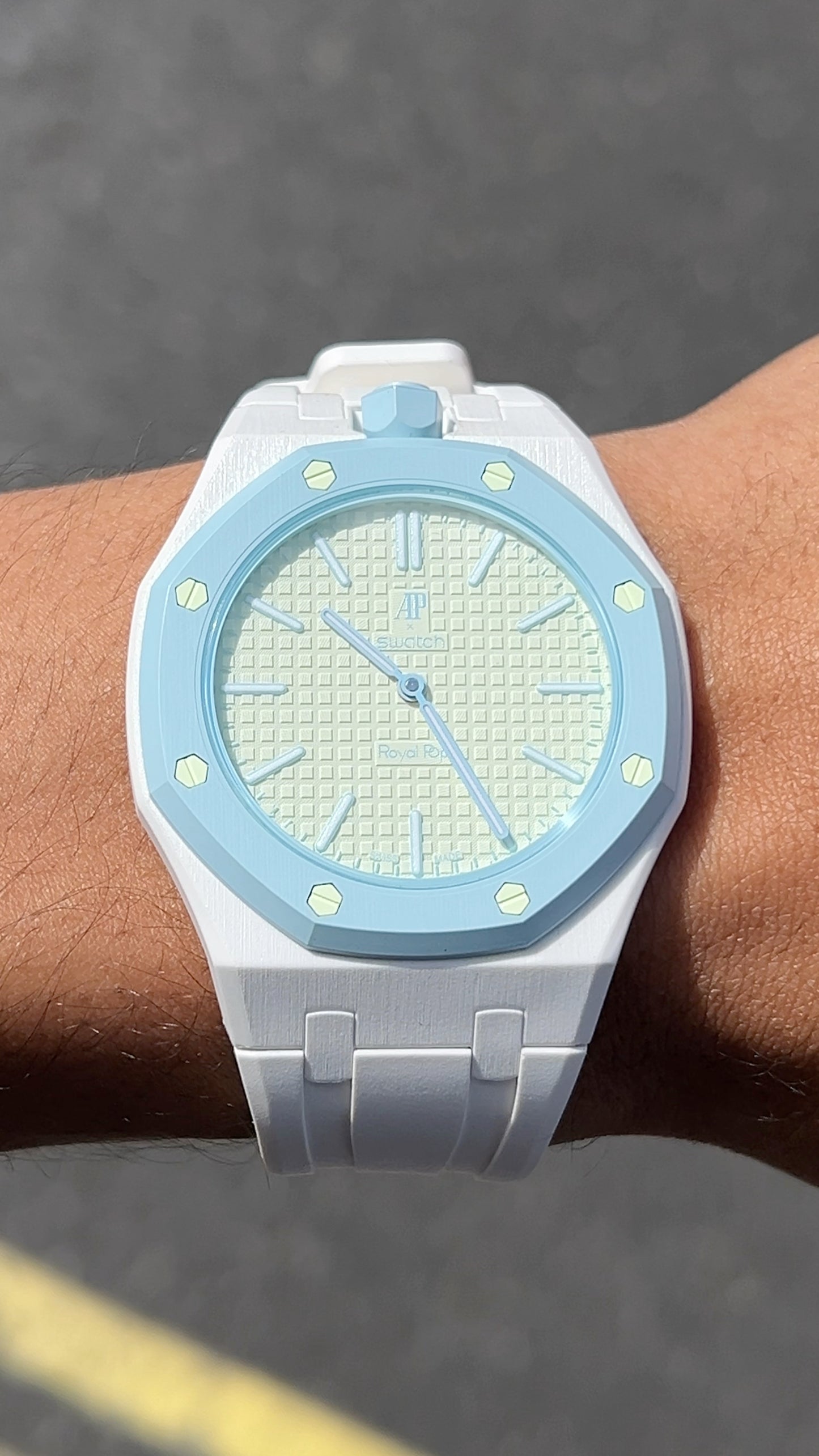 Swatch x Audemars Piguet "Glacier"