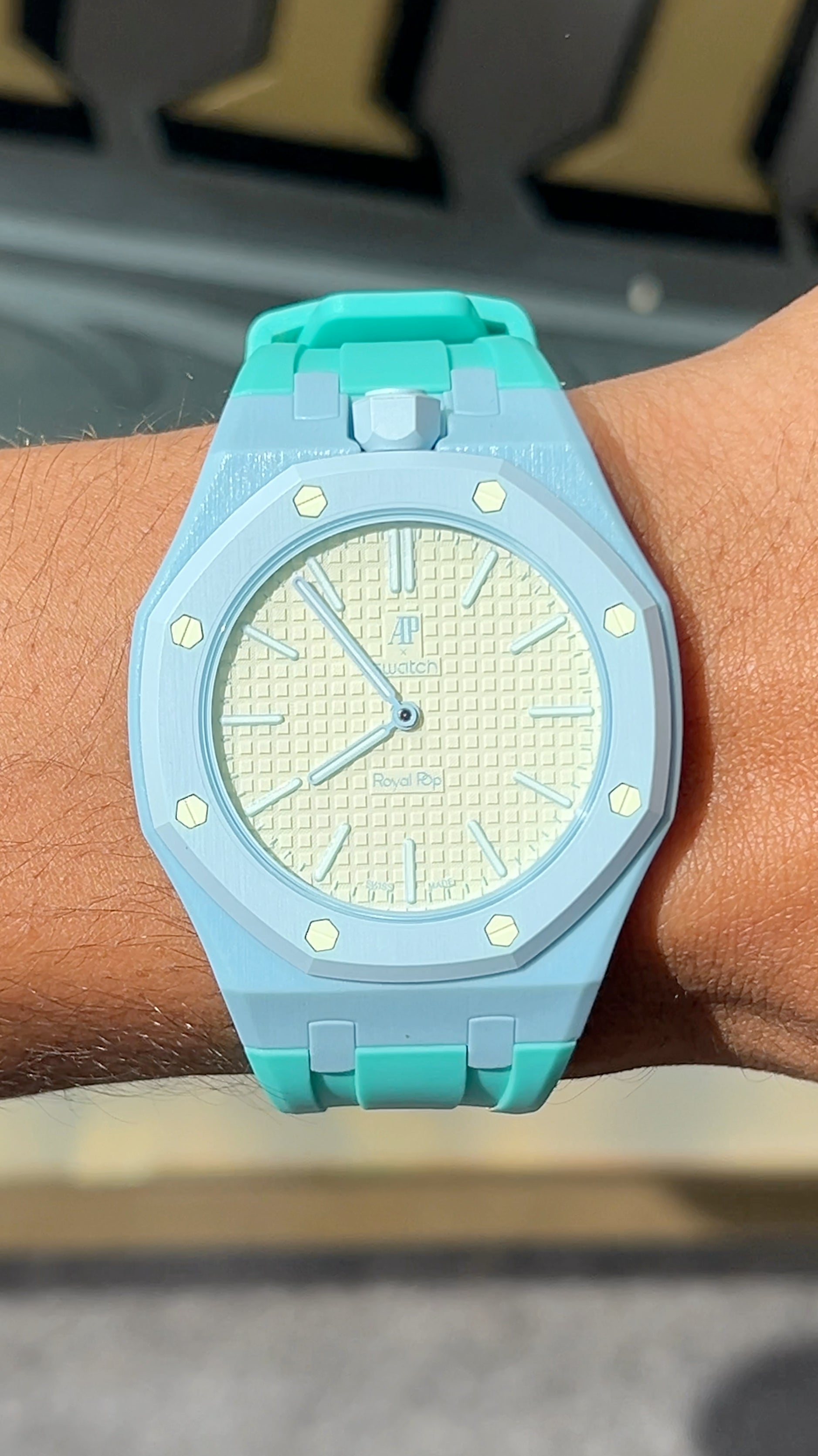 Swatch x Audemars Piguet "Summer Blue"
