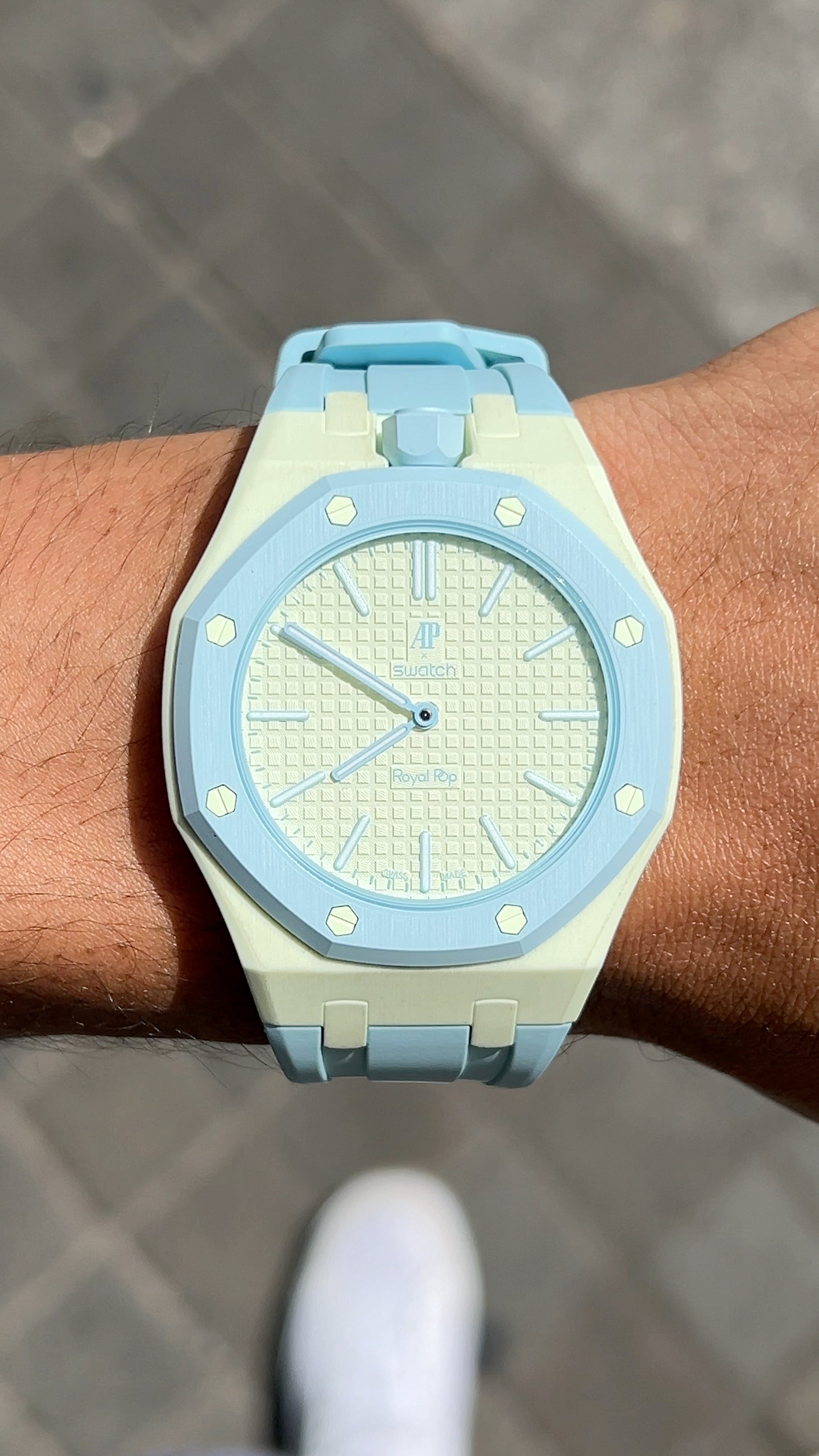 Swatch x Audemars Piguet "Tiffany Lime"