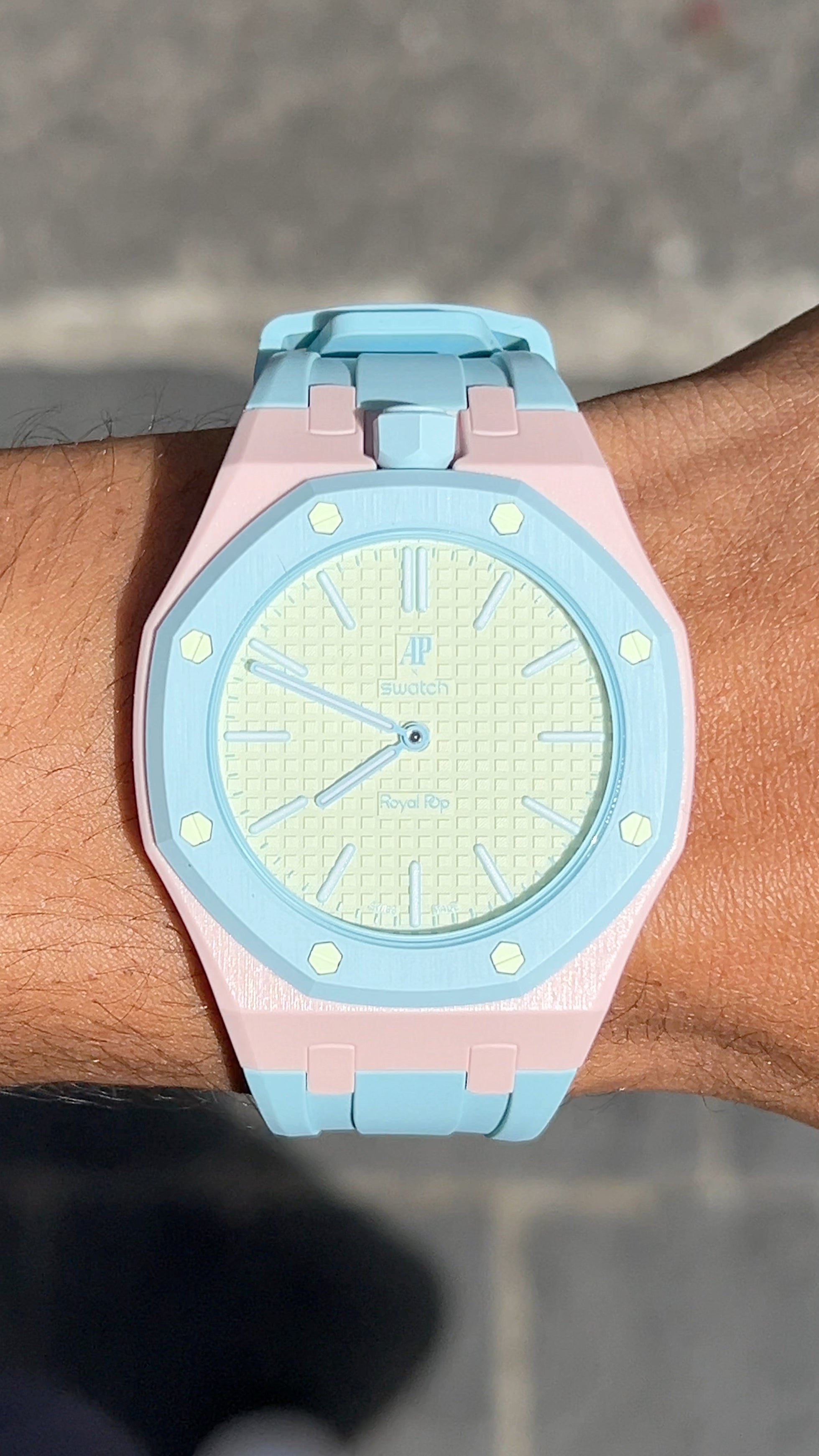 Swatch x Audemars Piguet "Pastel Pink"