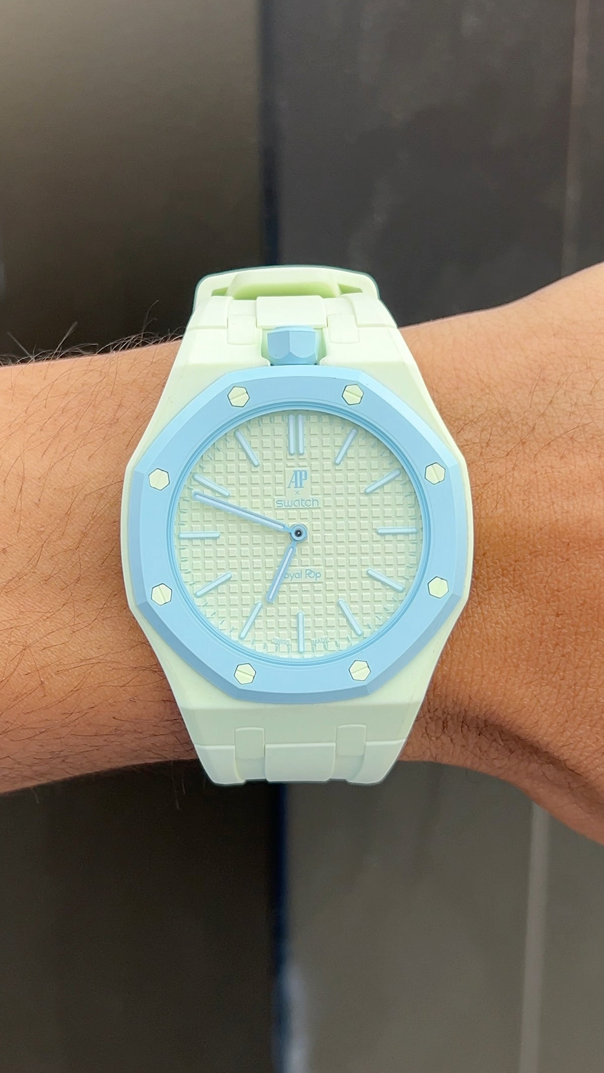 Swatch x Audemars Piguet "Pistachio Ice"