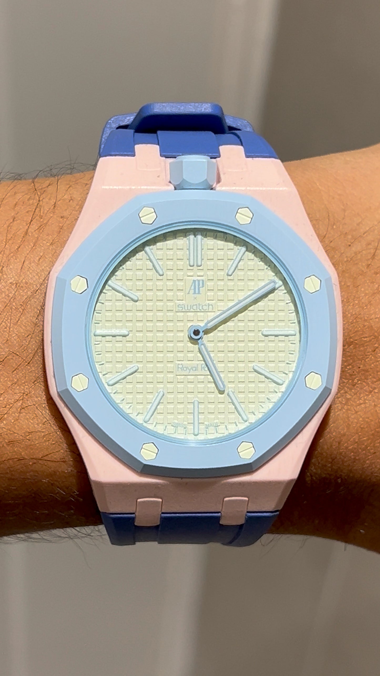 Swatch x Audemars Piguet "Pastel Blue"