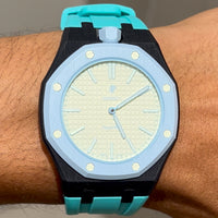 Swatch x Audemars Piguet "Blackened Blue"