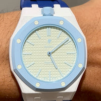 Swatch x Audemars Piguet "Racing Blue"