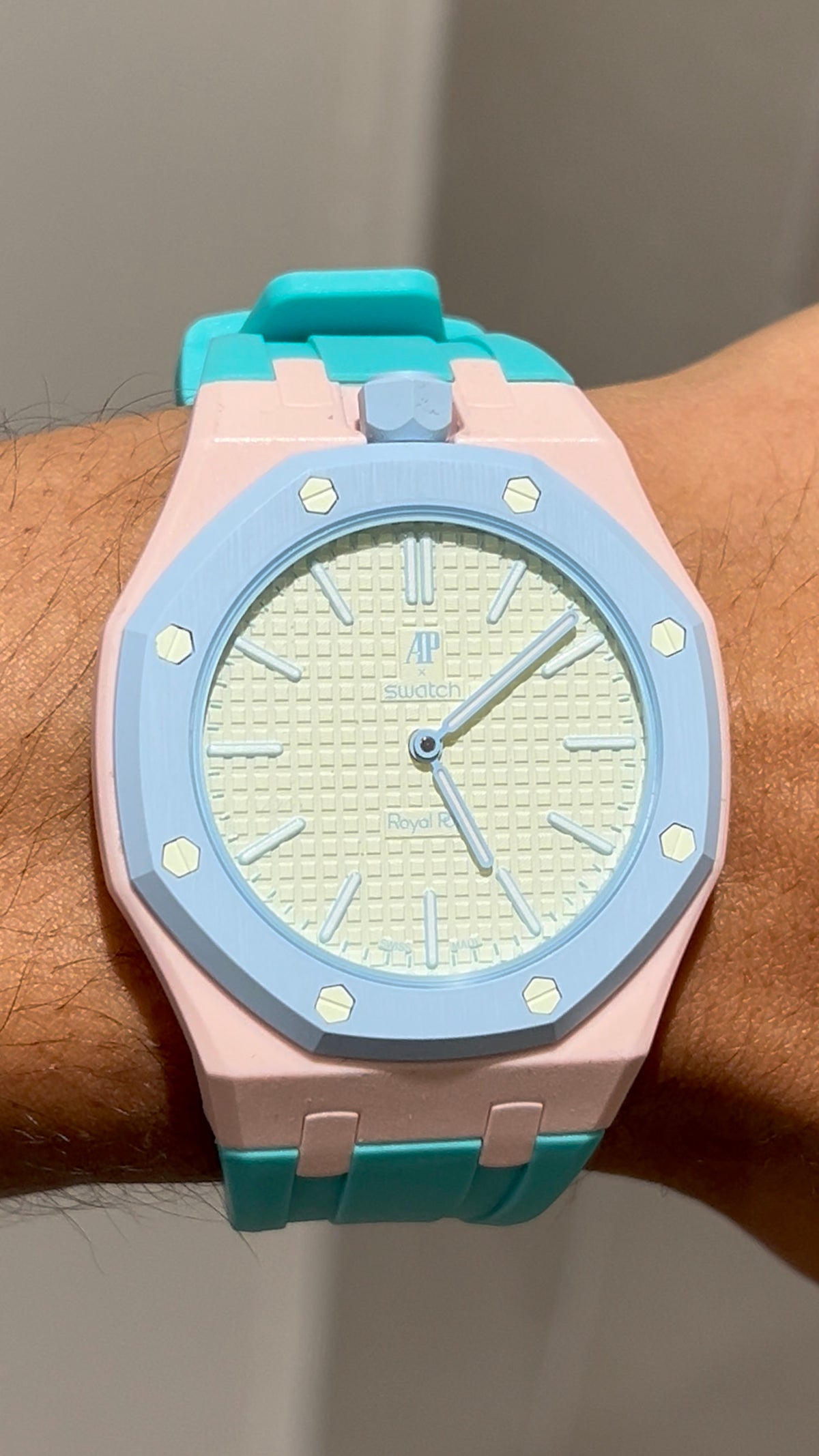 Swatch x Audemars Piguet "University Blue"
