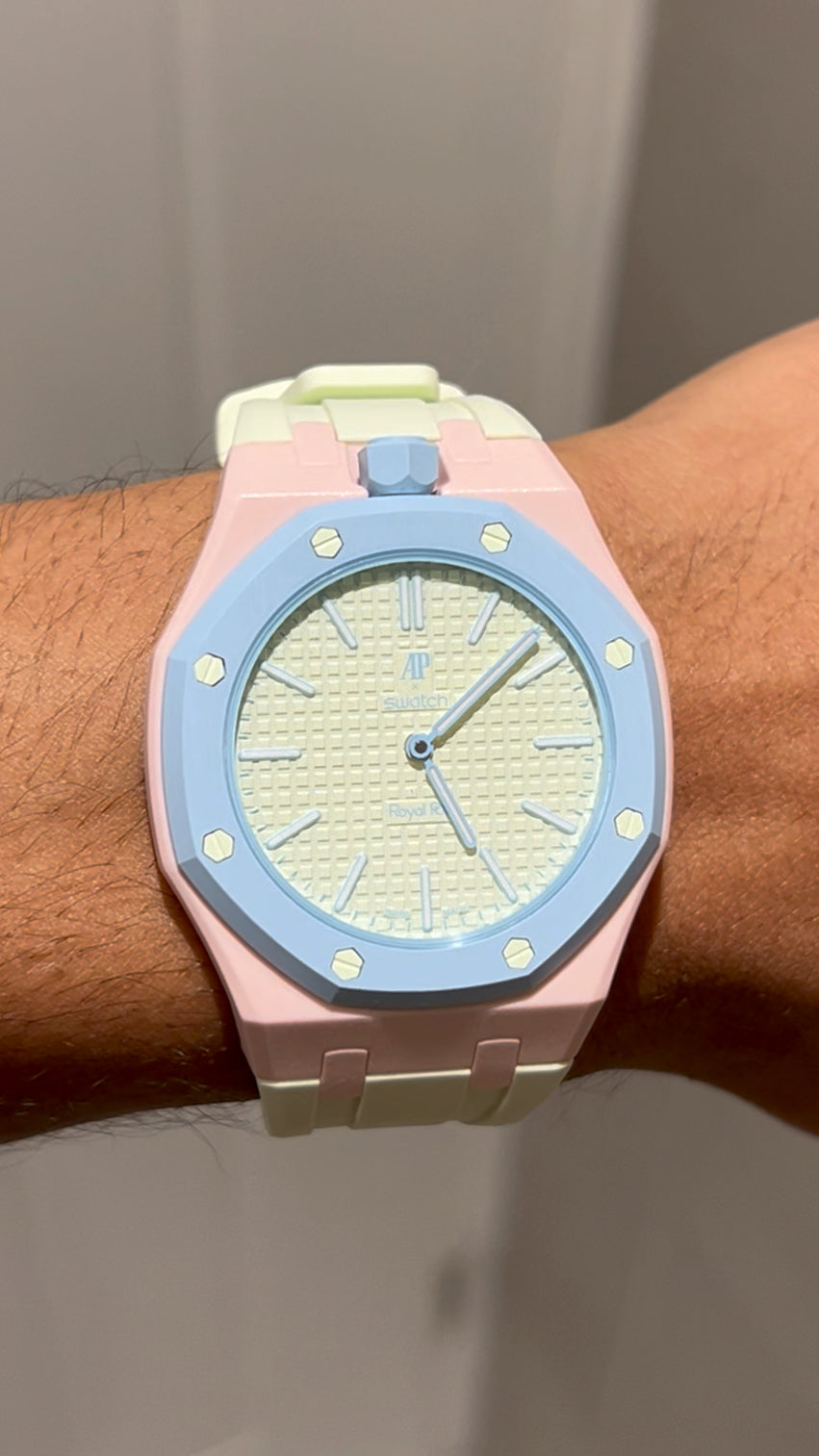 Swatch x Audemars Piguet "Vanilla Cream"