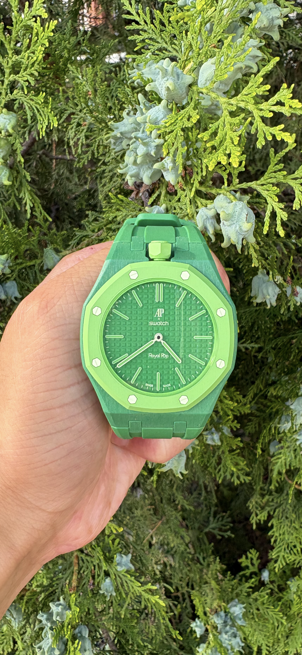Swatch x Audemars Piguet "Crocodile Green"