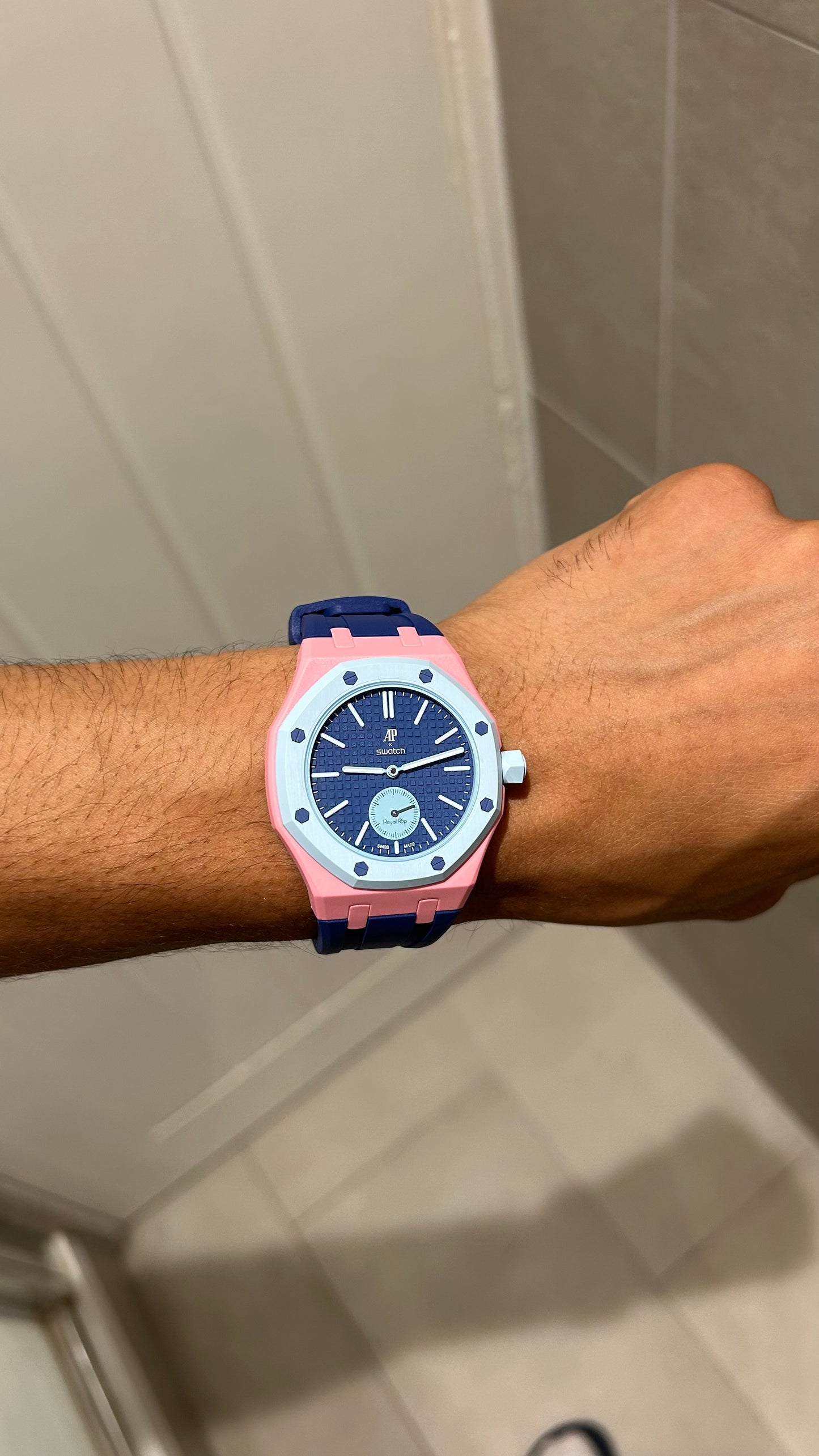 Swatch x Audemars Piguet "Blueberry"