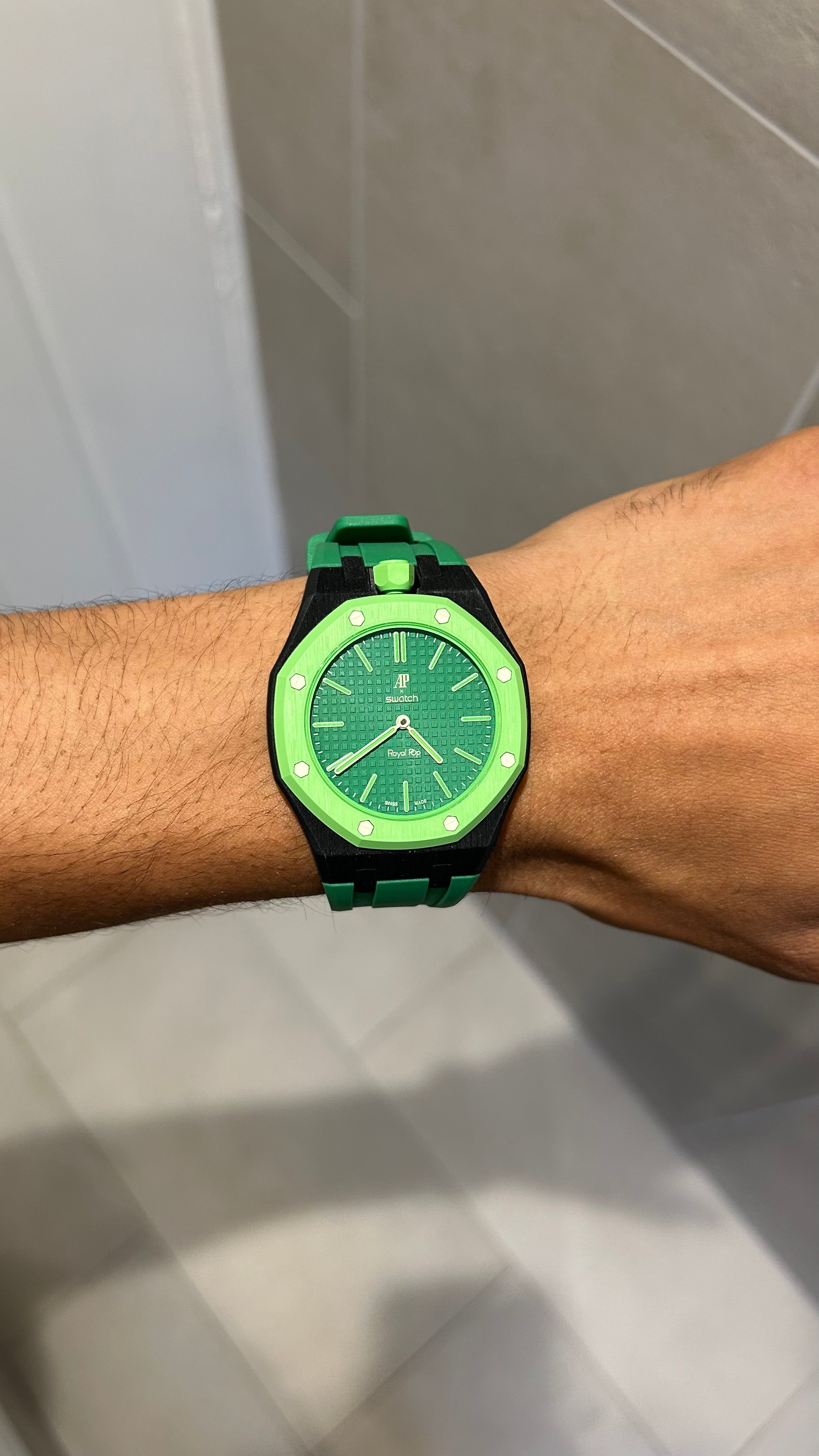 Swatch x Audemars Piguet "Forest Green"