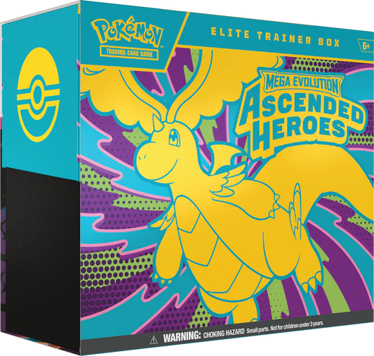 Pokémon TCG: Mega Evolution - Ascended Heroes Elite Trainer Box