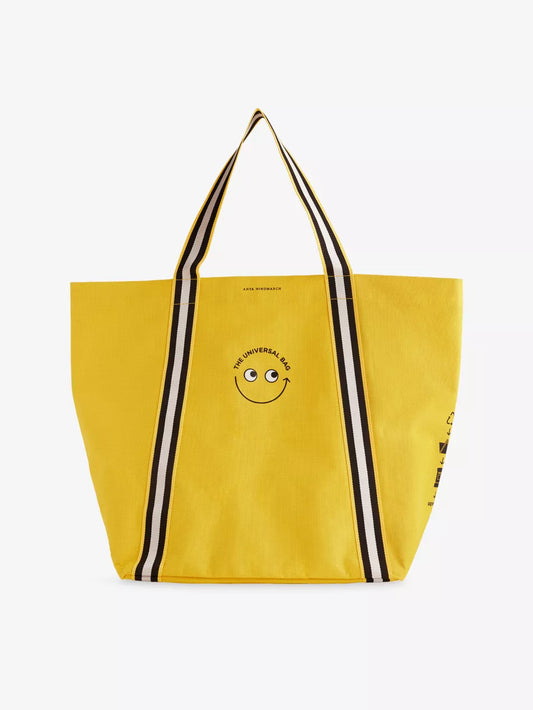 Selfridges Selection X Anya Hindmarch Logo-Print Canvas Tote Bag Set Small & Large