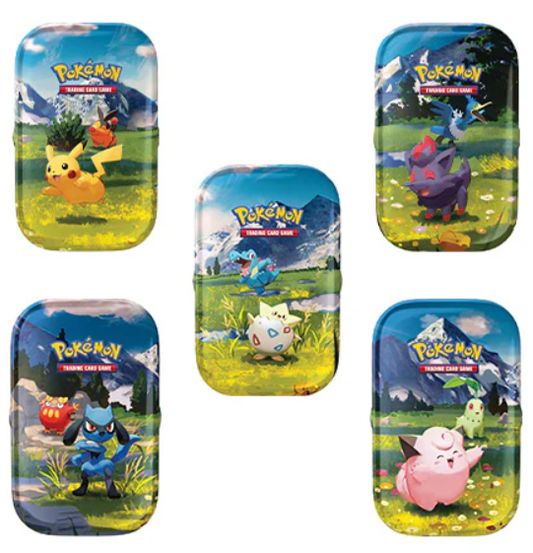 Pokemon TCG Mega Evolution Ascended Heroes Mini Tin (Set of 5)
