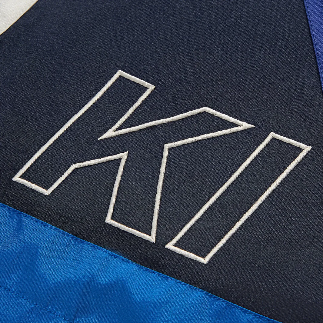 Kith Washed Nylon Turbo Layer Blue Shorts